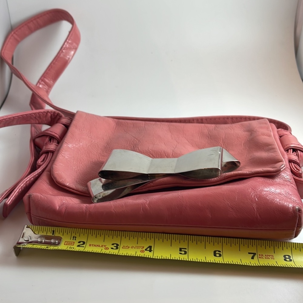 Sonia Rykiel Pink With Bow Crossbody Bag - Picture 13 of 16
